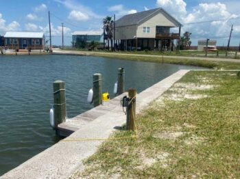 Rockport, Texas RV Lot For Rent - Boat Dock