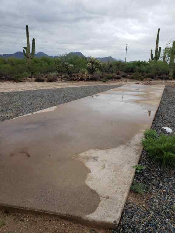 Tucson, Arizona RV Lot For Rent